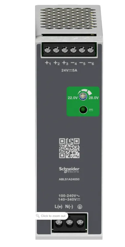ABLS1A24050 SMPS – 24V DC, 5A, 120W Power Supply for Automation - Image 3