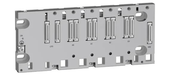 BMEXBP0400 – Modicon X80 4-Slot Ethernet Backplane Rack for PAC Systems - Image 1