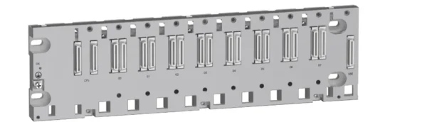 BMEXBP0800 – Modicon X80 8-Slot Ethernet Backplane Rack for M580 & M340 PACs - Image 1