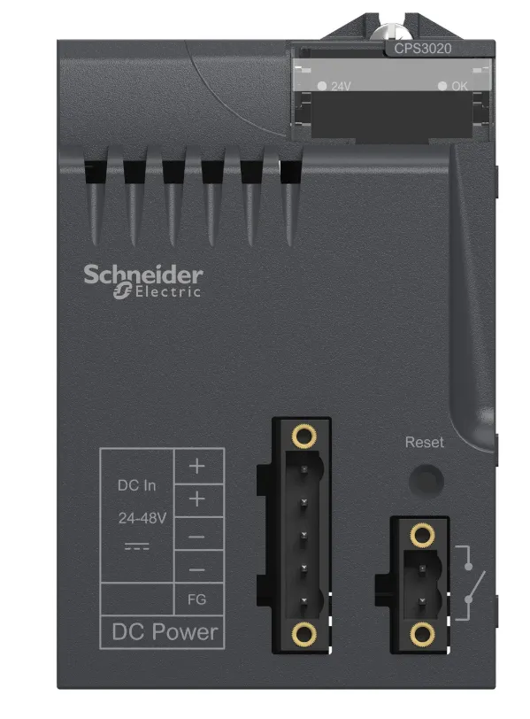 BMXCPS3020 – Modicon X80 Power Module with 24V to 48V DC Isolated Supply and IP20 Protection - Image 2